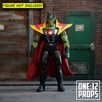Image 1 of Custom Wired Cape for ML Super Green Alien