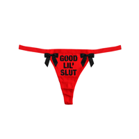 GOOD       LIL'       SLUT       THONG      