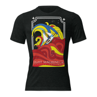 Image 1 of Boat In Storm Short Sleeve Fitted  t-shirt