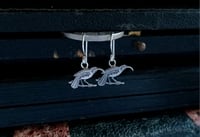 Image 1 of Small Huia Coin Earrings