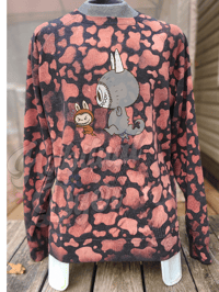 Image 7 of Rustic Cowprint Crewneck