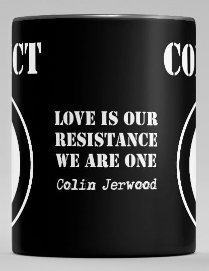 Image of CONFLICT Love is Our Resistance Mug