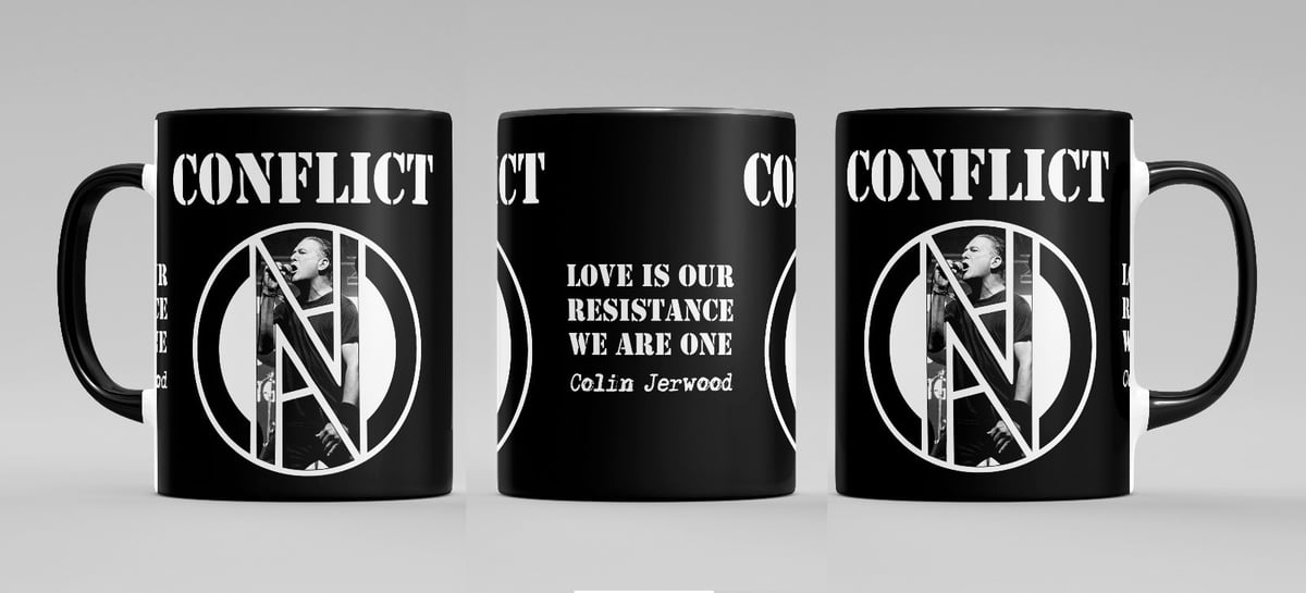 Image of CONFLICT Love is Our Resistance Mug