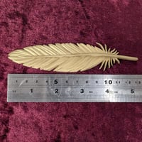 Image 2 of Set of 5 Resin Feathers Wall Art