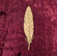 Image 5 of Set of 5 Resin Feathers Wall Art