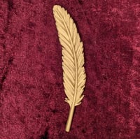 Image 6 of Set of 5 Resin Feathers Wall Art