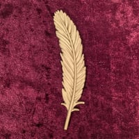 Image 7 of Set of 5 Resin Feathers Wall Art