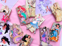 Image 1 of Collection Rêve pastel - Pin's complets avant + arrière