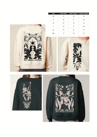 Image 3 of Sweatshirts | 黒 ‘ Ethereal Noir