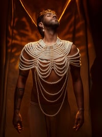 Image 3 of Elara Pearl Necklace