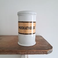 Image 1 of Wonderful Large German Apocathery Jar N.2