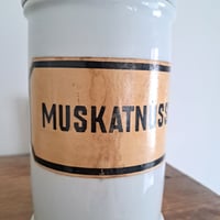 Image 2 of Wonderful Large German Apocathery Jar N.2