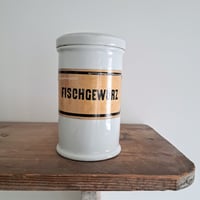 Image 1 of Wonderful Large German Apocathery Jar N.3