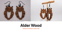 Image 3 of Owl Earrings