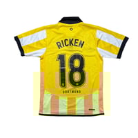 Image 2 of Borussia Dortmund Home Shirt 2006 - 2007 (S) Ricken 18  - Signed