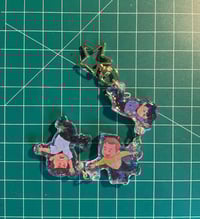 Image 2 of Floating Triumvirate Connected Keychain