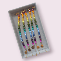 Image 5 of FIN & NOX Rainbow Beaded Bracelet 