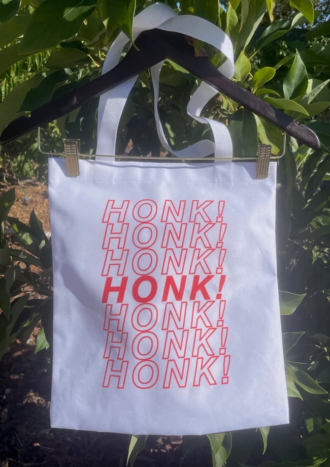 Thank You! Clown Promotional Tote Bag