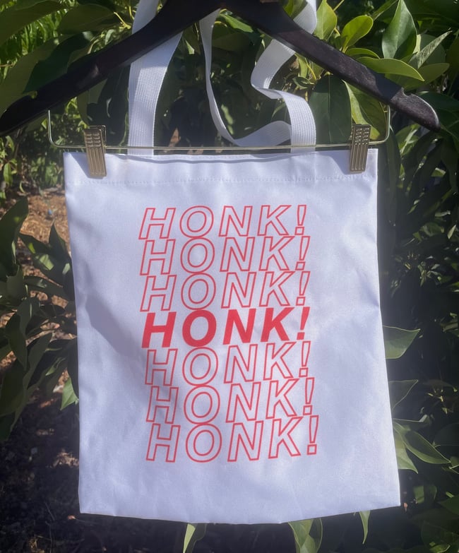 Thank You! Clown Promotional Tote Bag