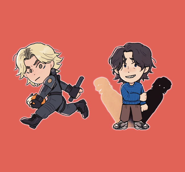 [ Thunderbolts ] Yelena + Bob Stickers