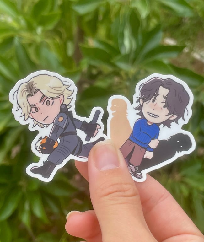 [ Thunderbolts ] Yelena + Bob Stickers