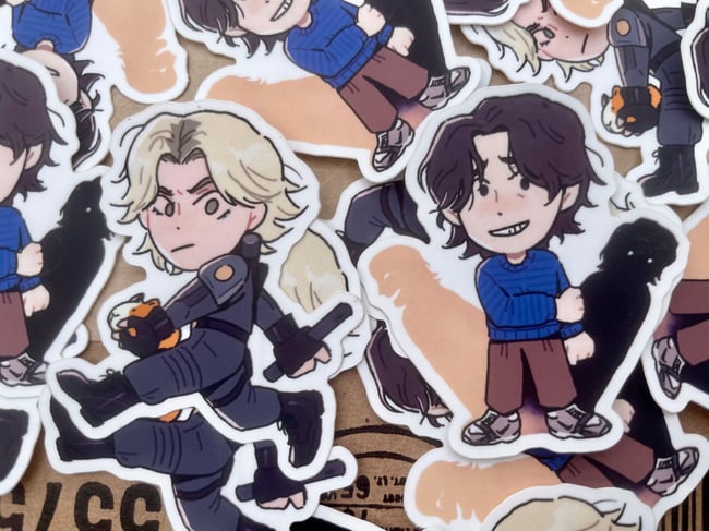 [ Thunderbolts ] Yelena + Bob Stickers