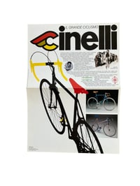 Image 3 of Mid 1980's Cinelli Brochure Bars Stems Helmets Saddles Frame Building and more