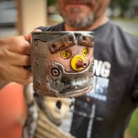 Image 4 of Robot Face Mug 002