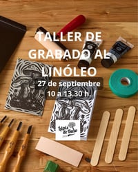 TALLER DE INICIACIÓN AL GRABADO AL LINÓLEO