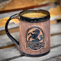 Image 1 of The Prancing Pony Carved Mug