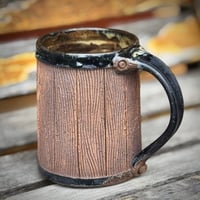 Image 2 of The Prancing Pony Carved Mug