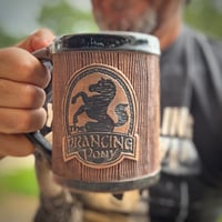 Image 5 of The Prancing Pony Carved Mug