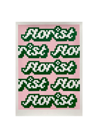 Image 1 of Green, Pink & White (2025)