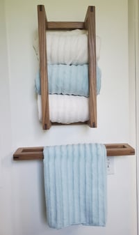 Image 2 of Towel Holder and Rack