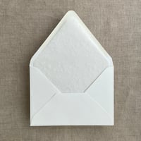 Image 13 of Dainty floral printed envelope liner for A7 euro flap envelope PACK of 10