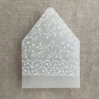 Image 12 of Dainty floral printed envelope liner for A7 euro flap envelope PACK of 10