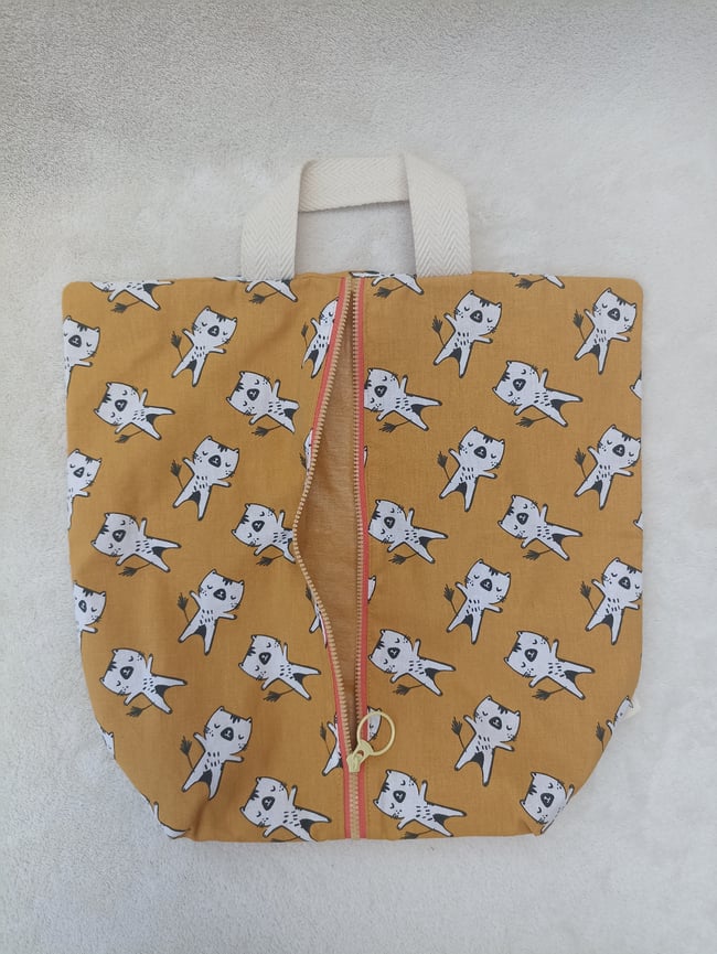 Wet Bag Clásica Tigres Amarilla