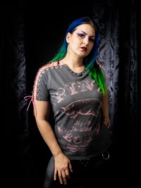 Image 2 of Small Pink Floyd Lace Up Tee