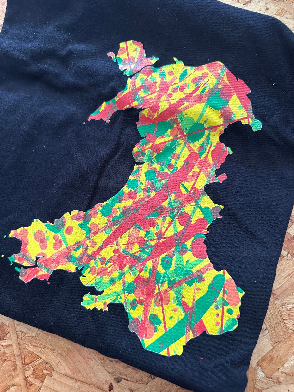Image of “What Wales is waiting for “  in three different colours 