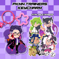 Image 1 of ★ POKEMON TRAINER KEYCHARM