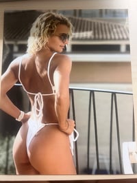 White Bikini 8x10 