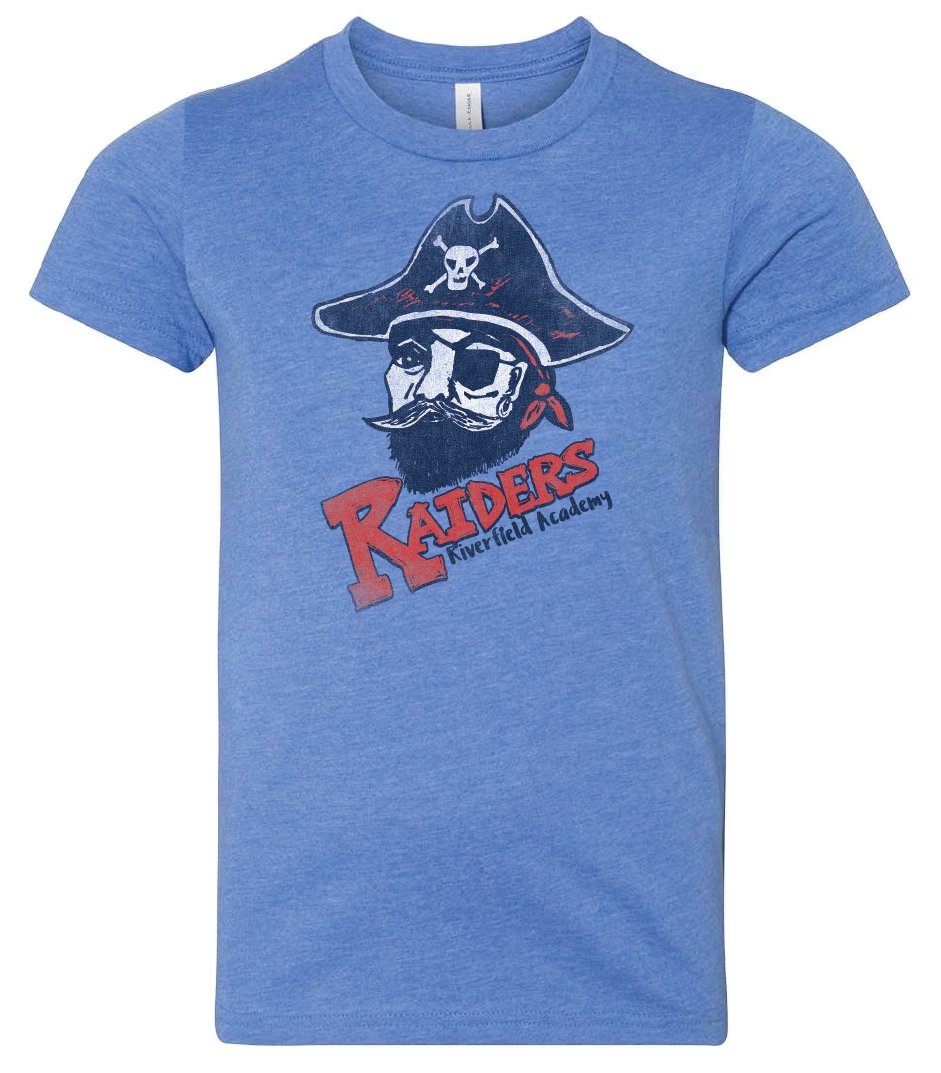 Image of Youth Raiders Short Sleeve Columbia Blue Tee- Pre Order