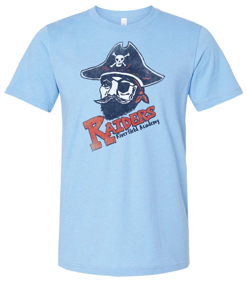 Image of Adult Raiders Carolina Blue Short Sleeve Tee- Pre Order