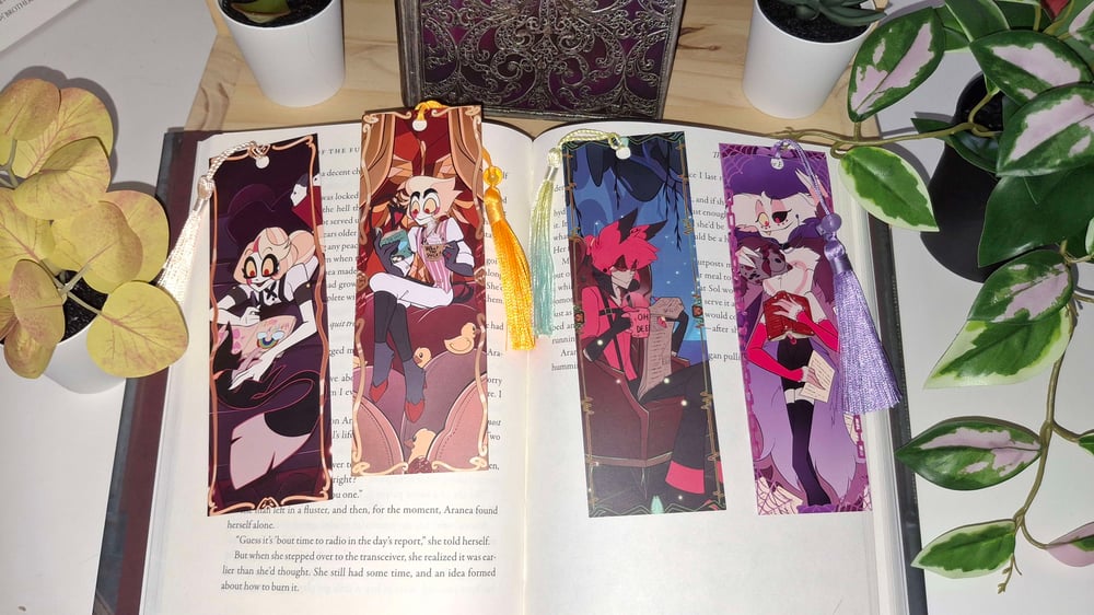 Image of Hazbin Bookmark