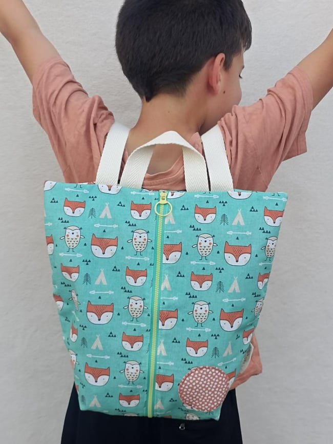 Wet Bag Mochila Zorritos mint