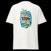 CLAIMED CHOICE -  US Tour Shirt: 'Beer Can' album cover WHITE T-Shirt