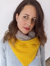 Cuello botón Bubbles Amarillo