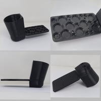 Image 3 of Cup Holder Accessory for Gregparts 1988-1991 CRX Arm Rest