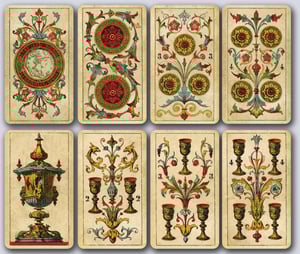 Image of Avondo Soprafino Italian Tarot c. 1880 (1835)