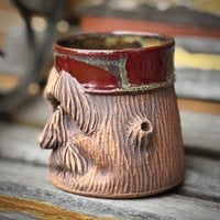 Image 2 of Carved Face Mug